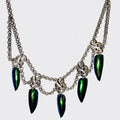 Immortal Jewel Beetle Necklace