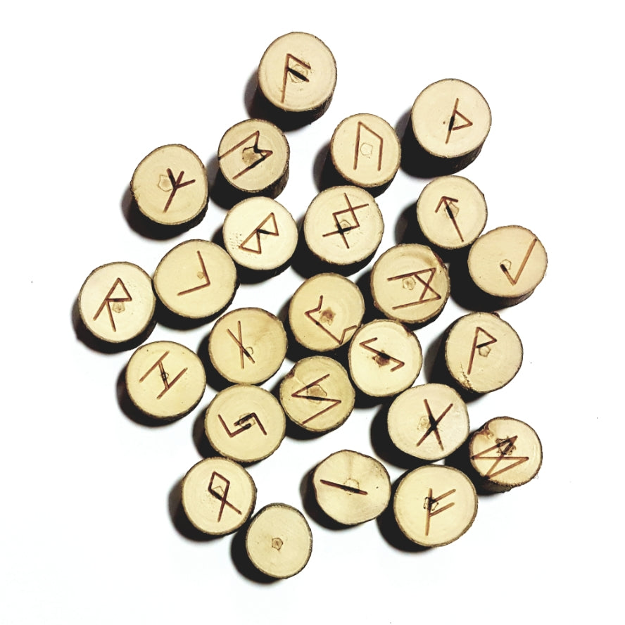 Wooden Rune Set