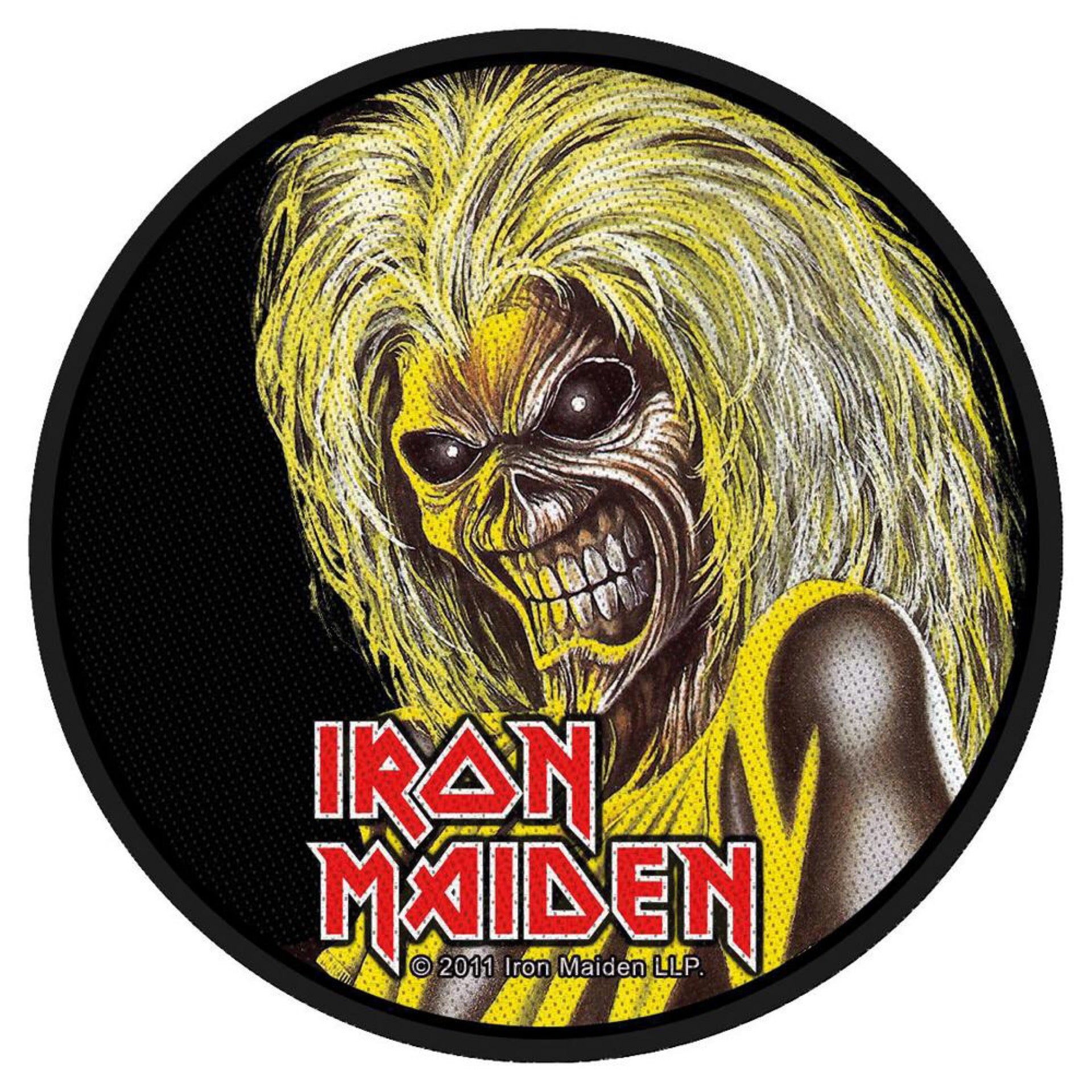 IRON MAIDEN Killers Face Round Patch