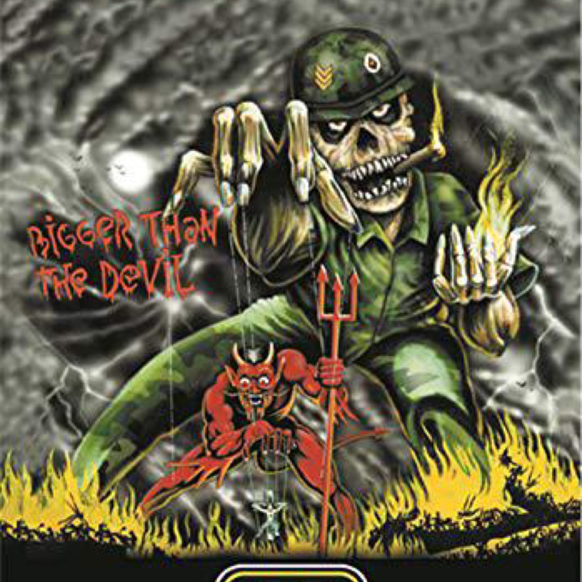 S.O.D. Stormtroopers of Death, Bigger Than the Devil Wall Flag
