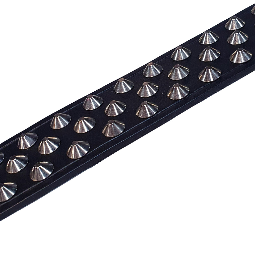 Heavy Duty Leather Studded Belt Australian Made