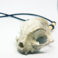 Bone Witch Vegan Replica Cat Skull Necklace