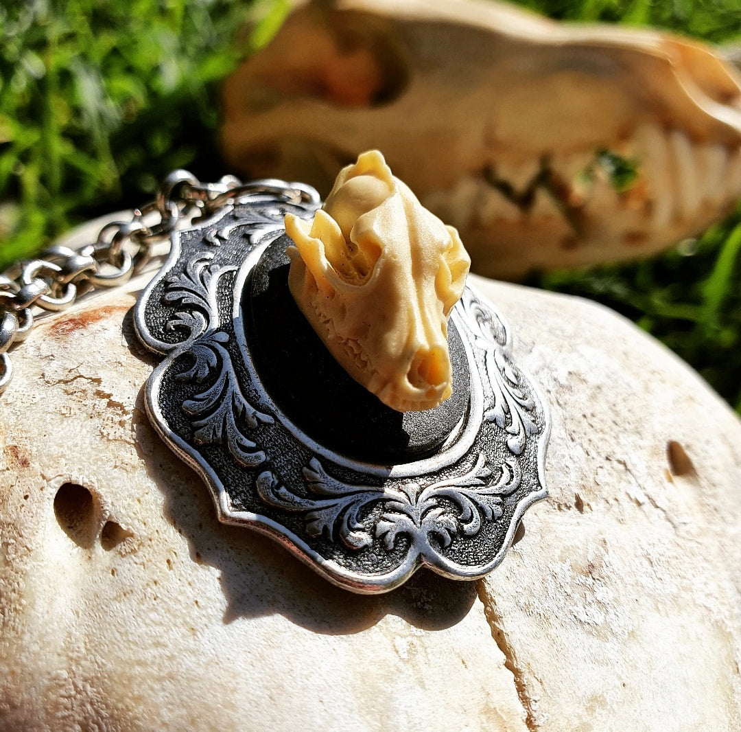 Nocturnes Dreamer Wolf Necklace