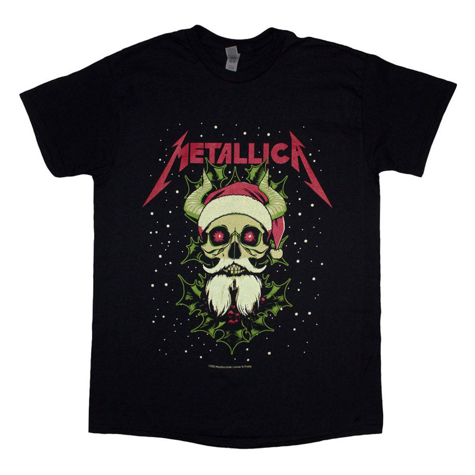 METALLICA Santa Horns Xmas Tee