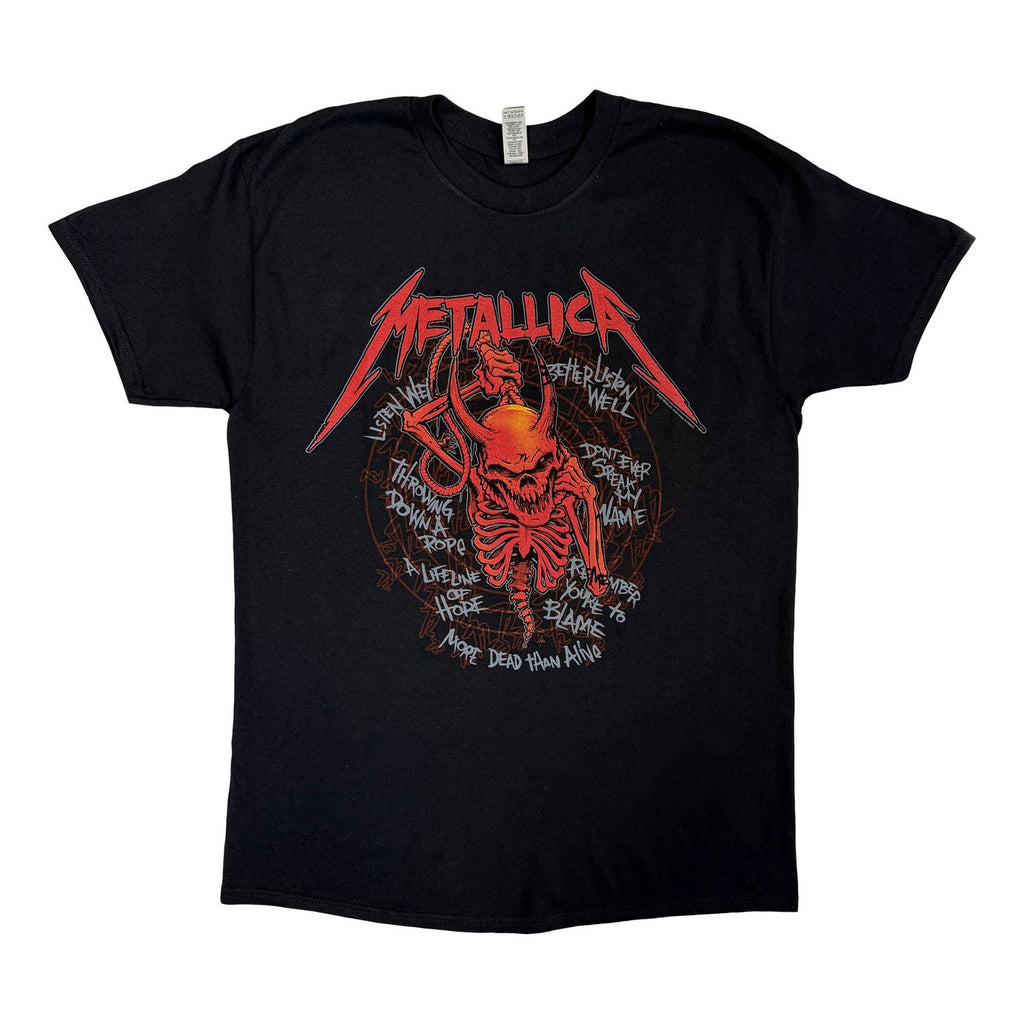 METALLICA Screaming Skull 72 Seasons Tee (Backprint)