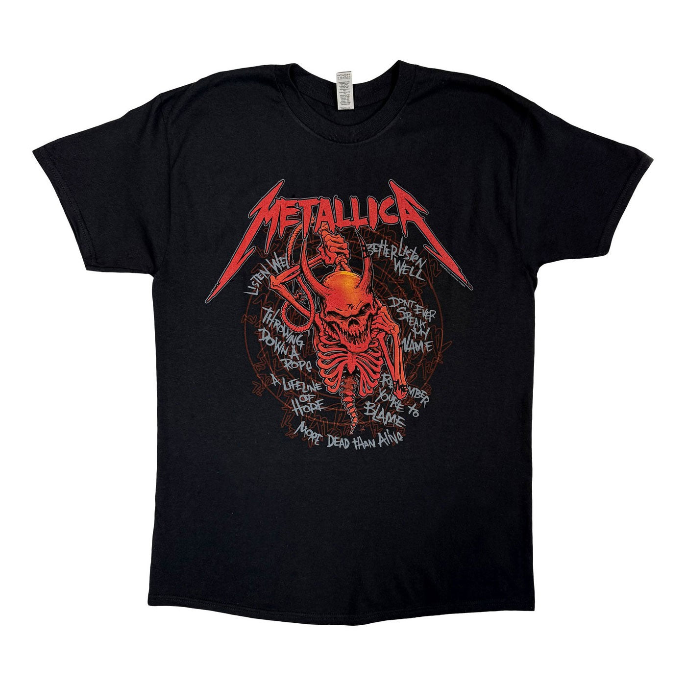 METALLICA Screaming Skull 72 Seasons Tee (Backprint)