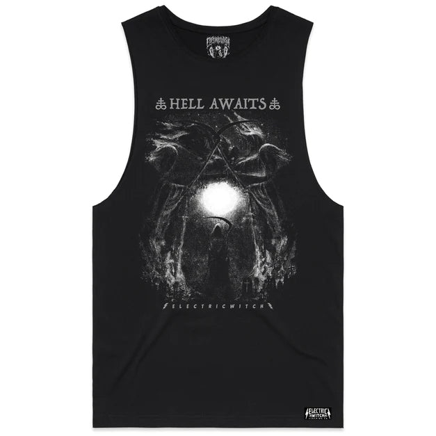 Hell Awaits Electric Witch Tee Tank