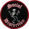 SOCIAL DISTORTION Skelly Patch
