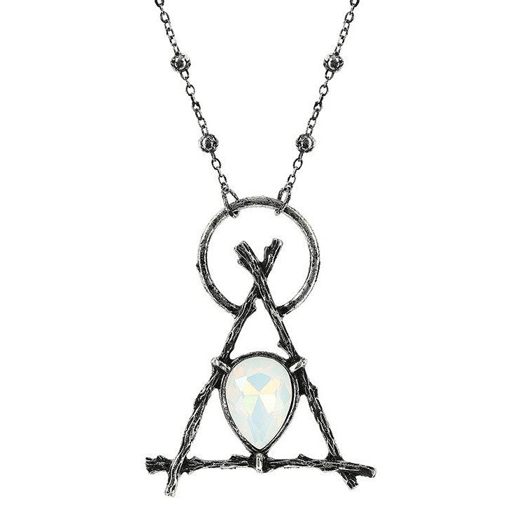 Delta Gothic Branch Necklace