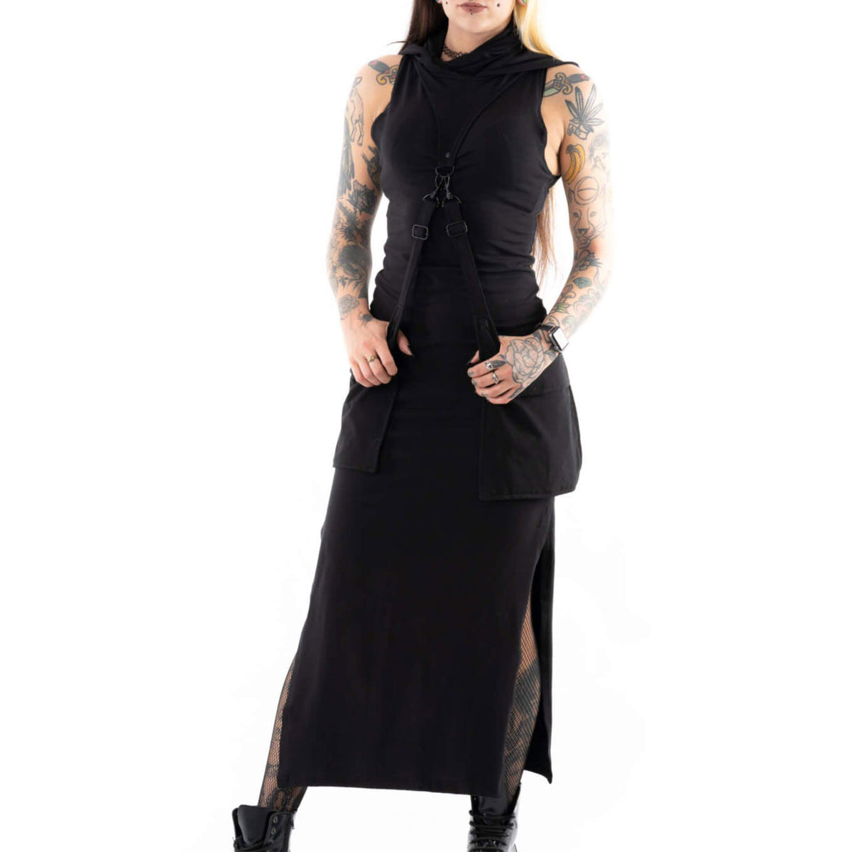 Helia Hooded Dress