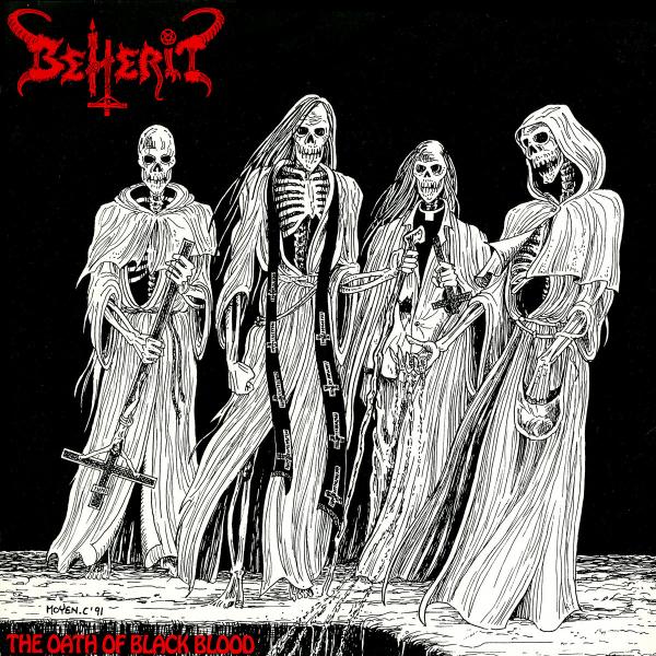 BEHERIT - The Oath Of Black Blood Picture Vinyl LP (1991)