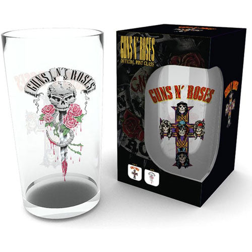 GUNS N ROSES (GnR) Logo Large Glass