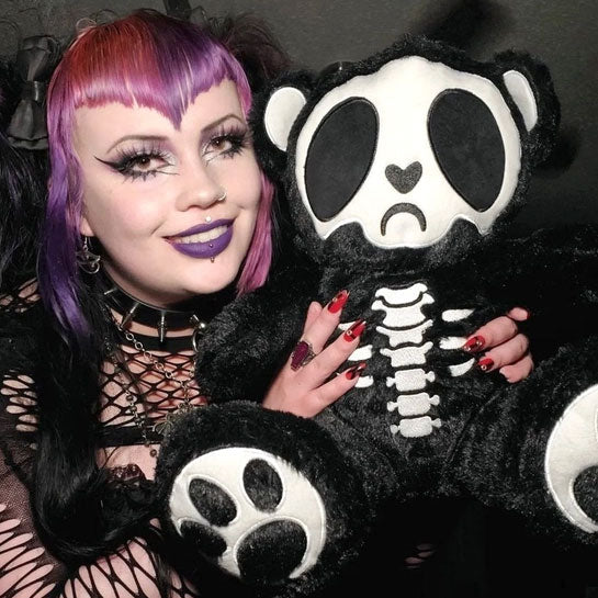 Grumpy Bones Bear Plush Toy