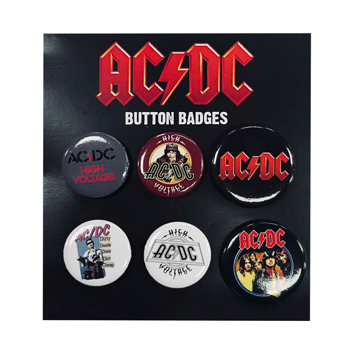 Badge Pack - AC/DC