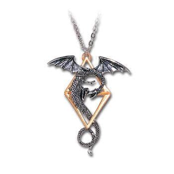 Elemental Dragon Necklace