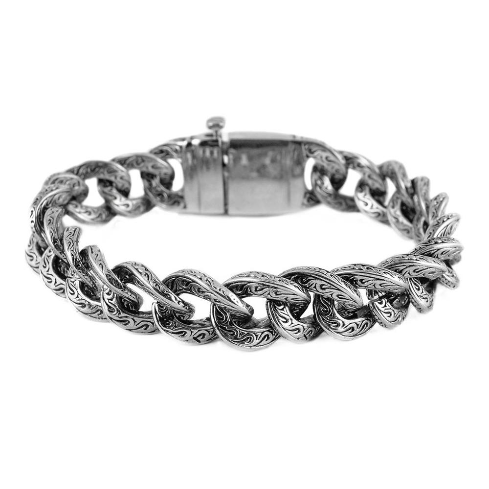 Cryptic Chain Bracelet Stainless Steel