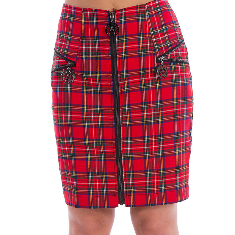 Rebel Yell Tartan Skirt