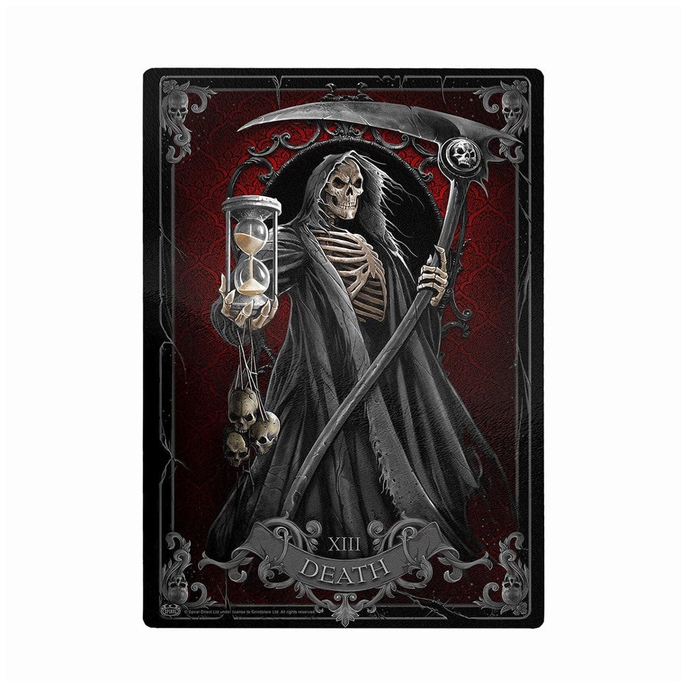 Death Tarot Glass Chopping Board