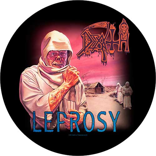 DEATH Leprosy Back Patch