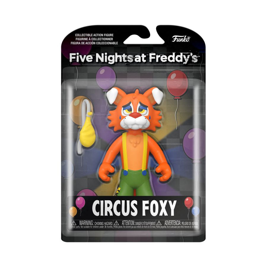 Foxy (Clown) 5" Action Figure Five Night At Freddy's