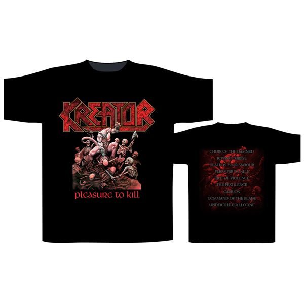KREATOR Pleasure to Kill Tee (Back Print)