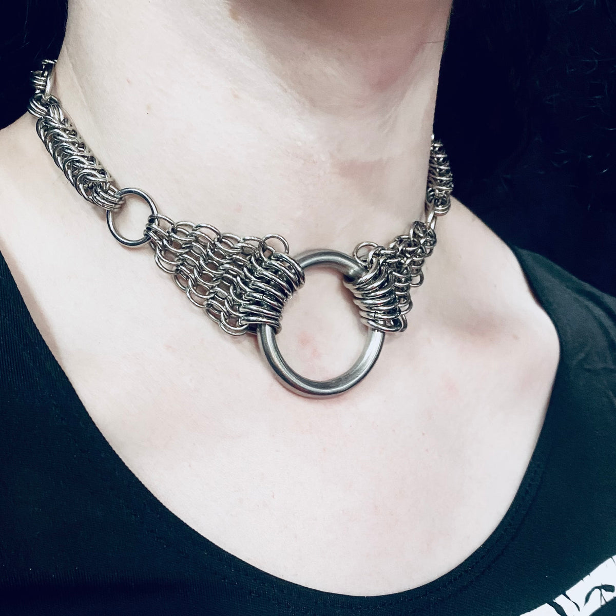 Badassery Chainmaille Collar