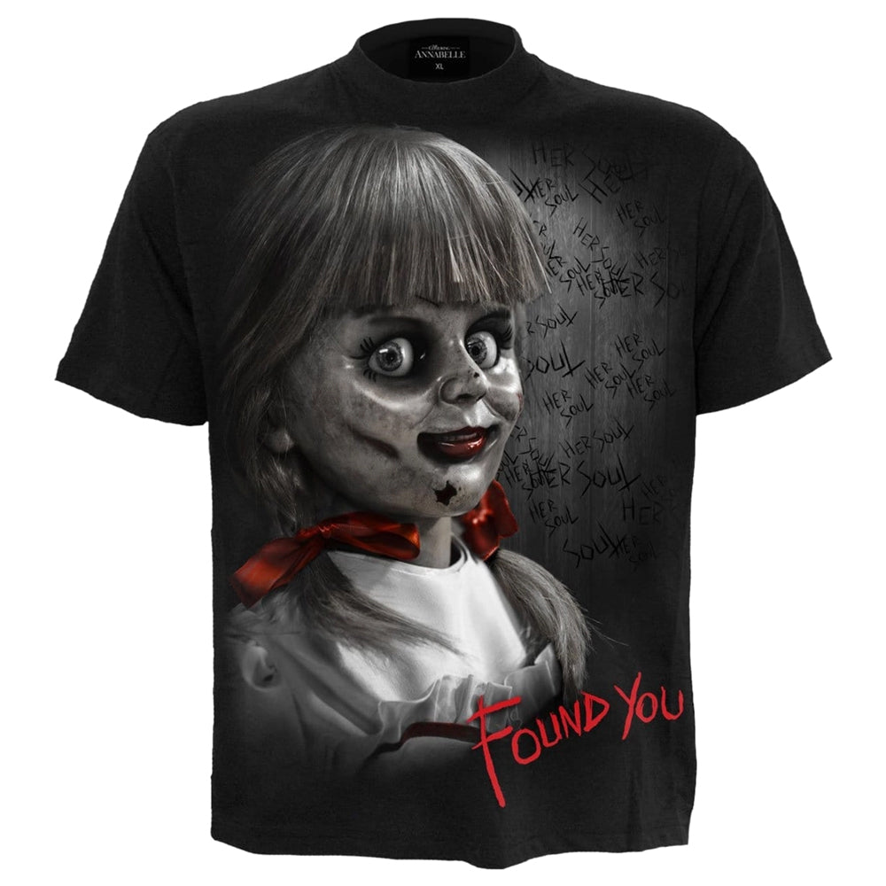 Annabelle Found You Horror Tee