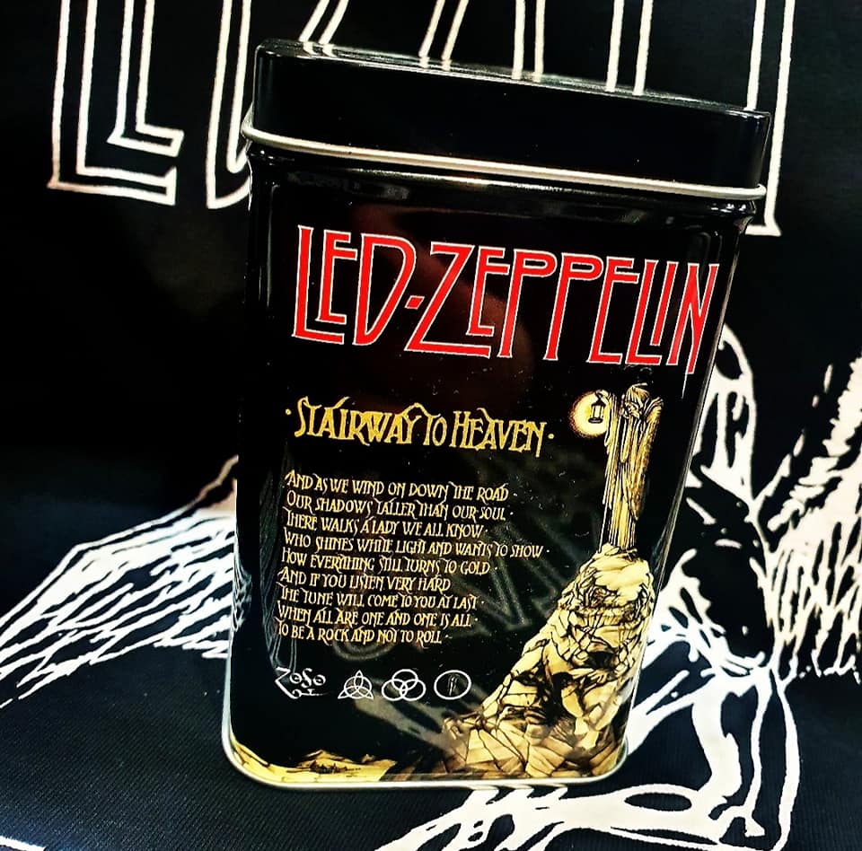 LED ZEPPELIN Soy Wax Tin Candle