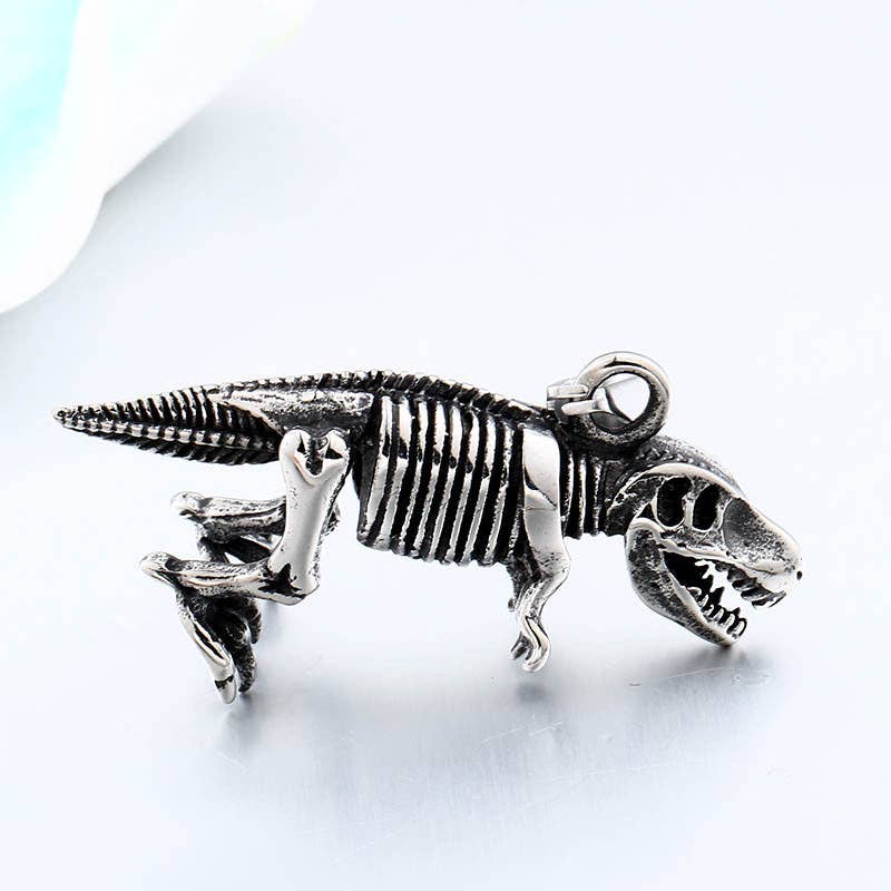 Not Forgotten Dinosaur Pendant Necklace