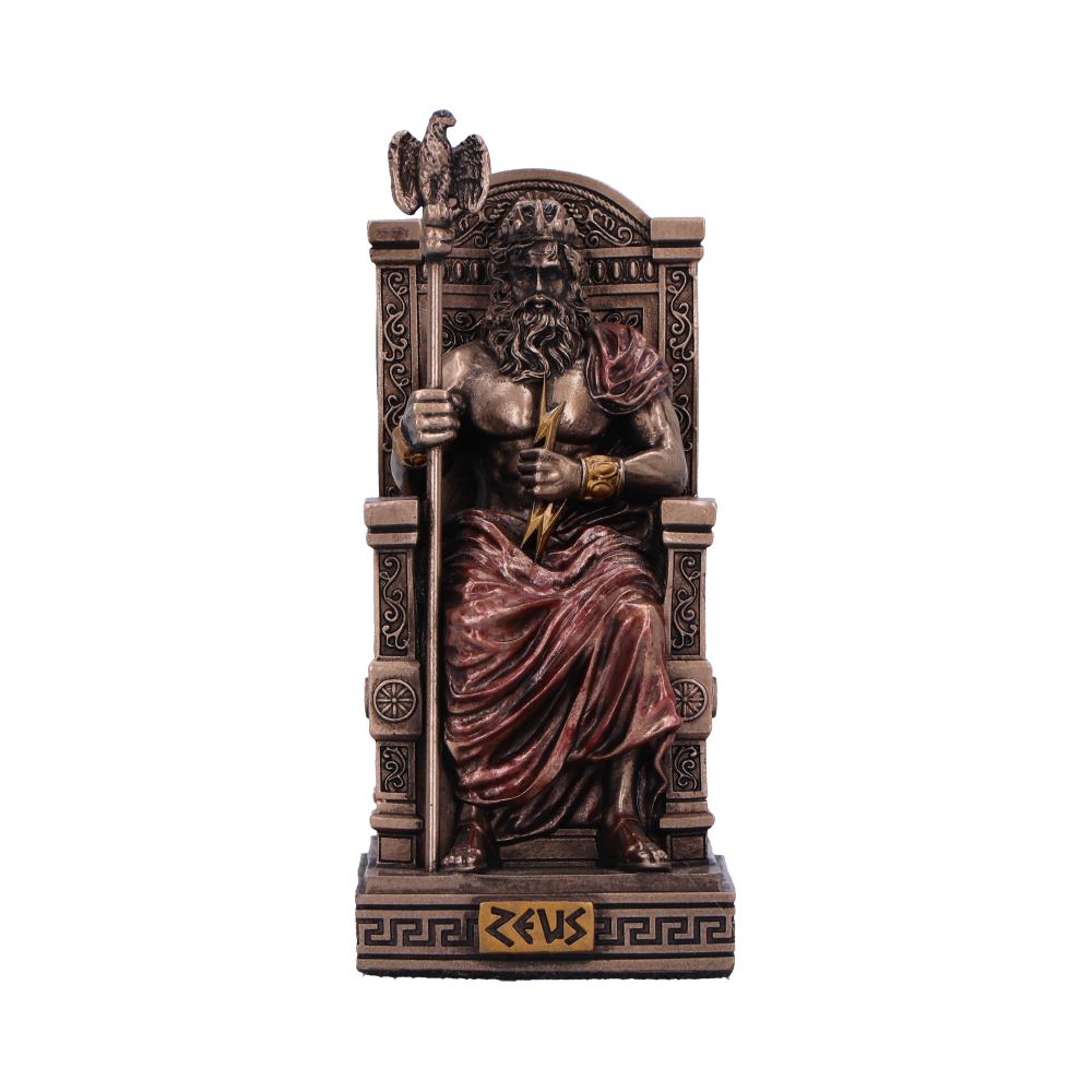Zeus God of the Sky (Mini) Bronze Figurine
