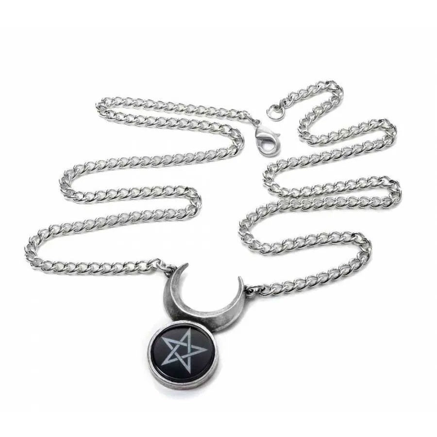 Sin-Horned God Pendant Necklace