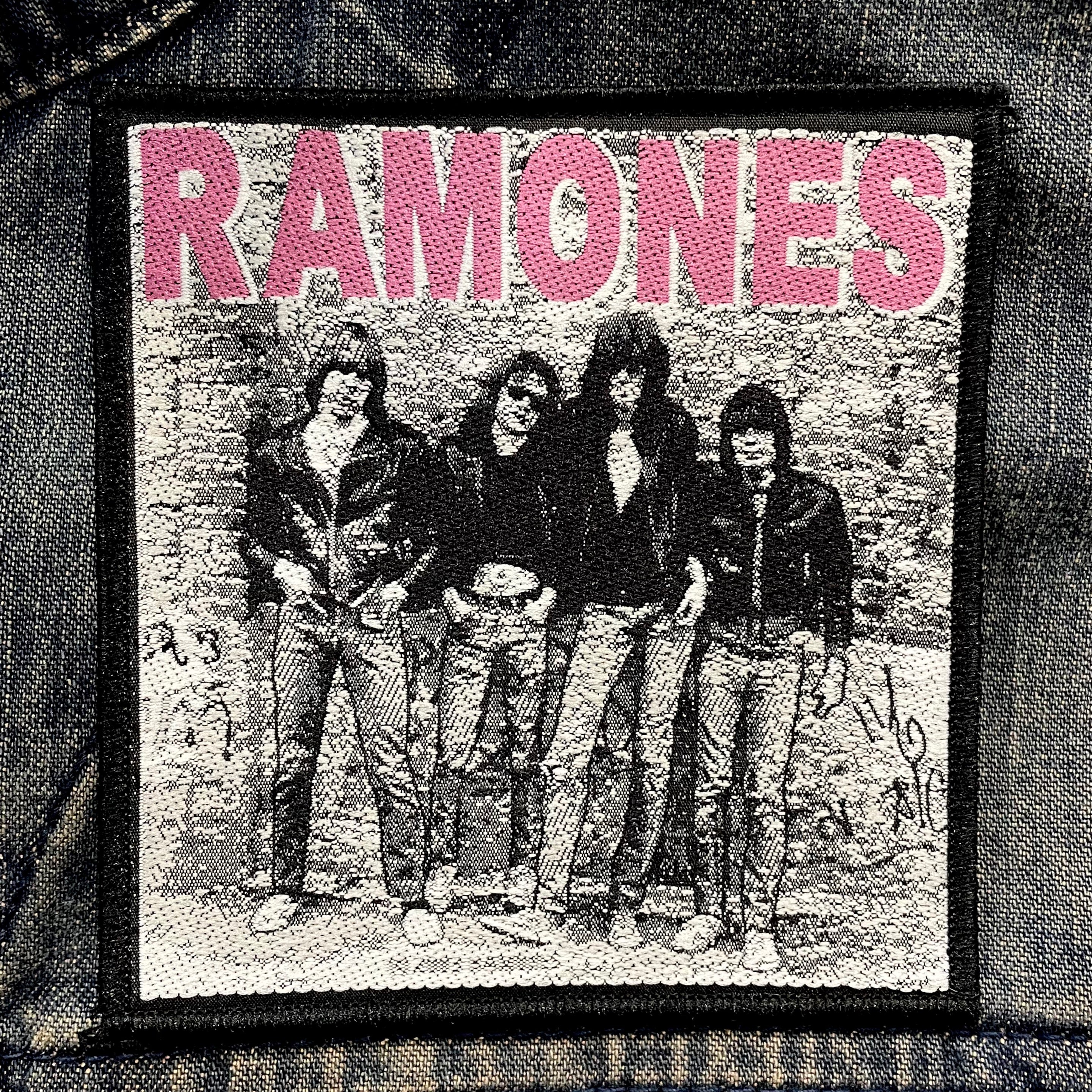 RAMONES Band Portrait Patch