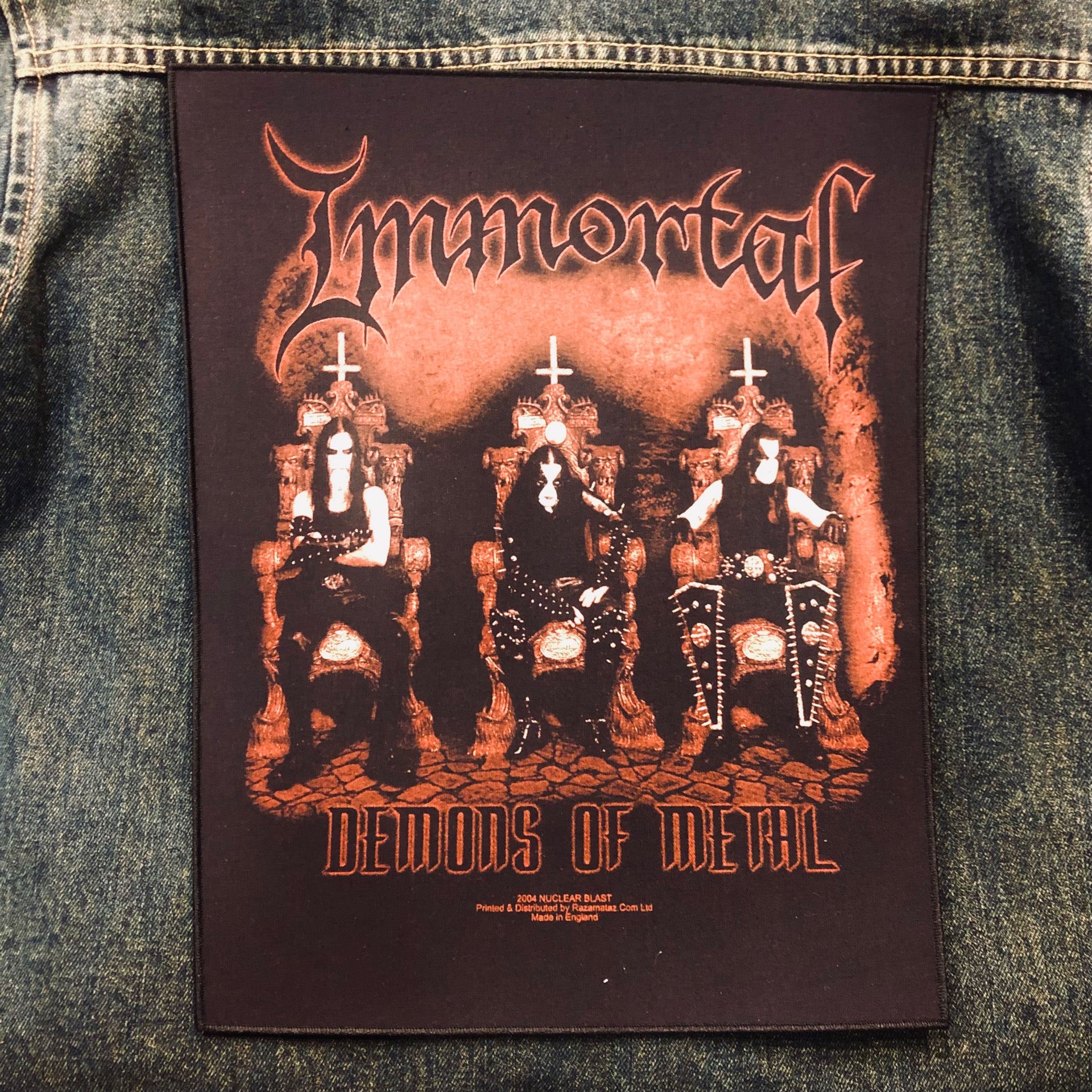 IMMORTAL Back Patch