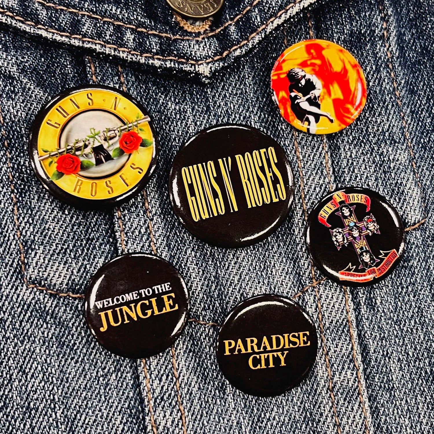 Badge Pack - GUNS N ROSES (GNR)
