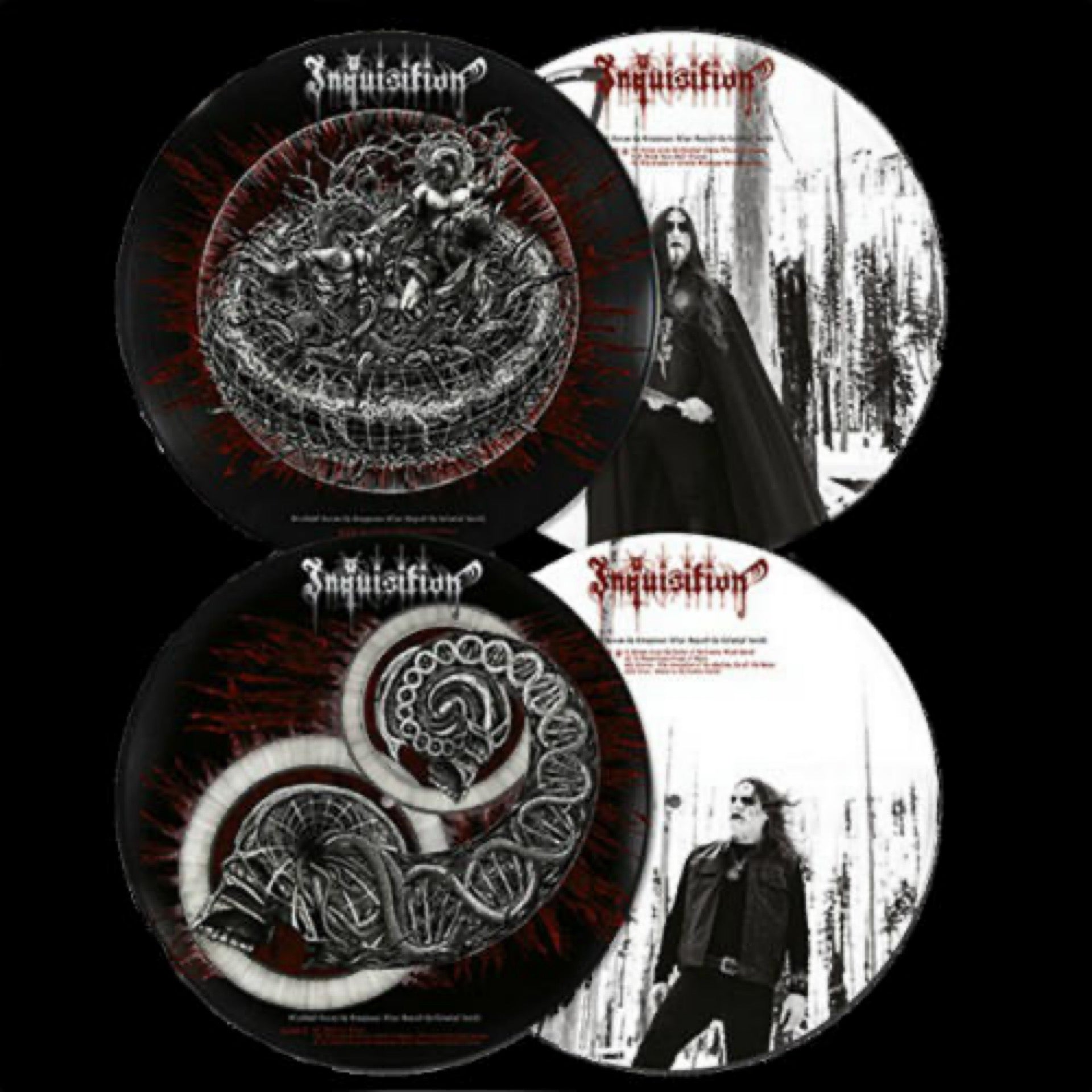 INQUISITION Bloodshed Across The Empyrean Double Picture Disk Vinyl (2016)