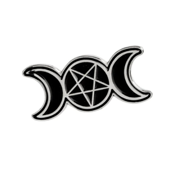 Moon Phases Enamel Pin