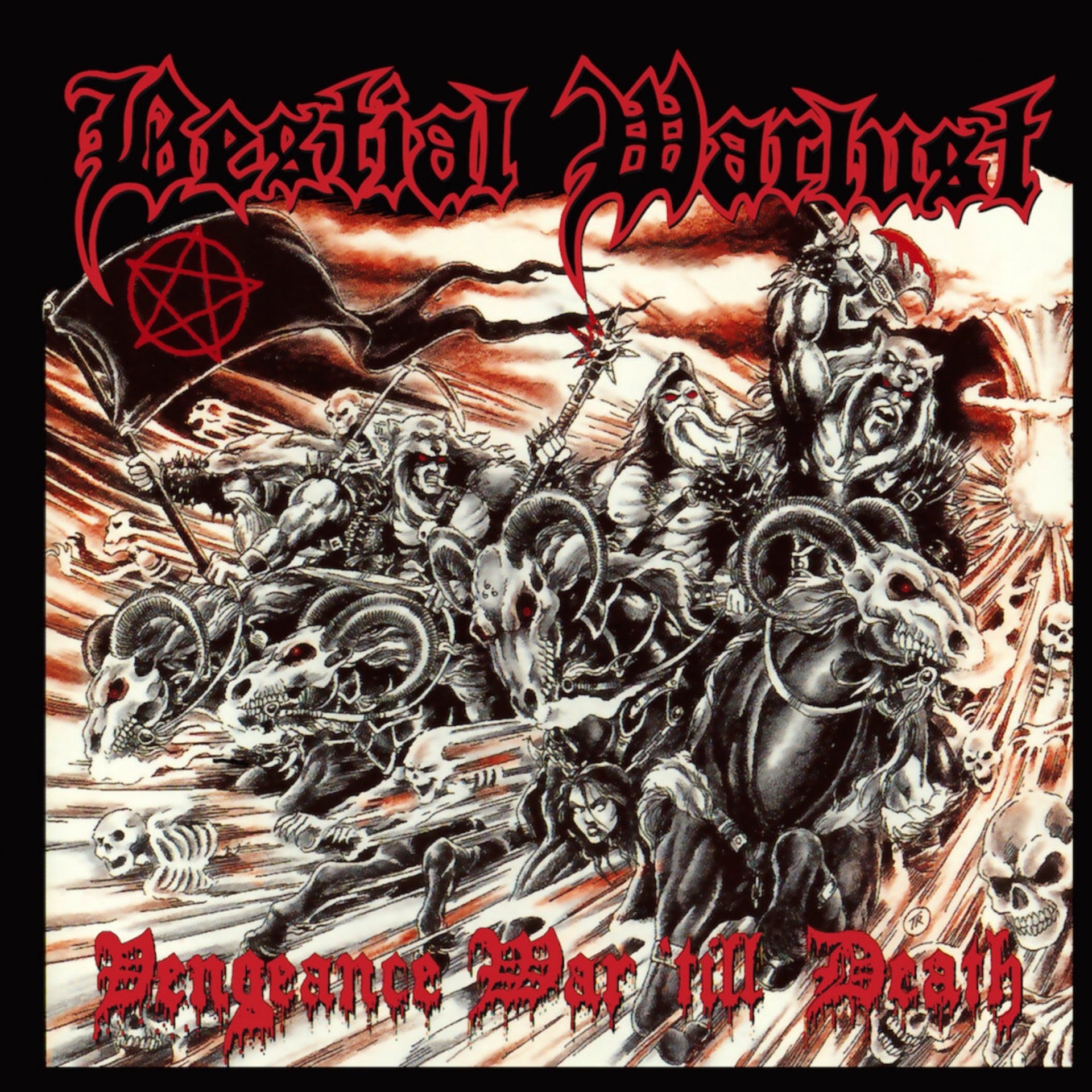 BESTIAL WARLUST Vengeance War 'Till Death (1994) CD
