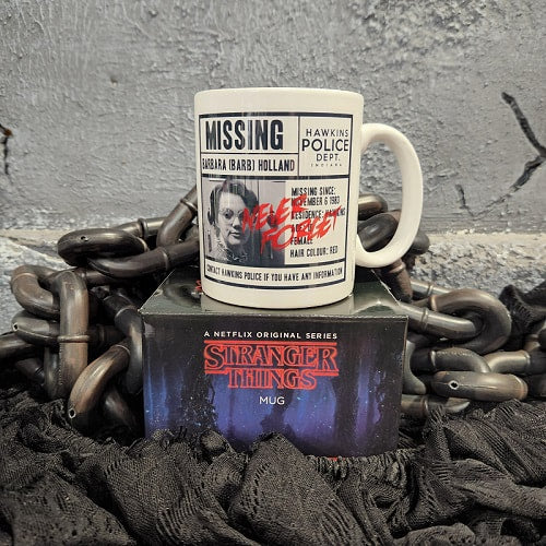 Stranger Things Missing Barb Mug