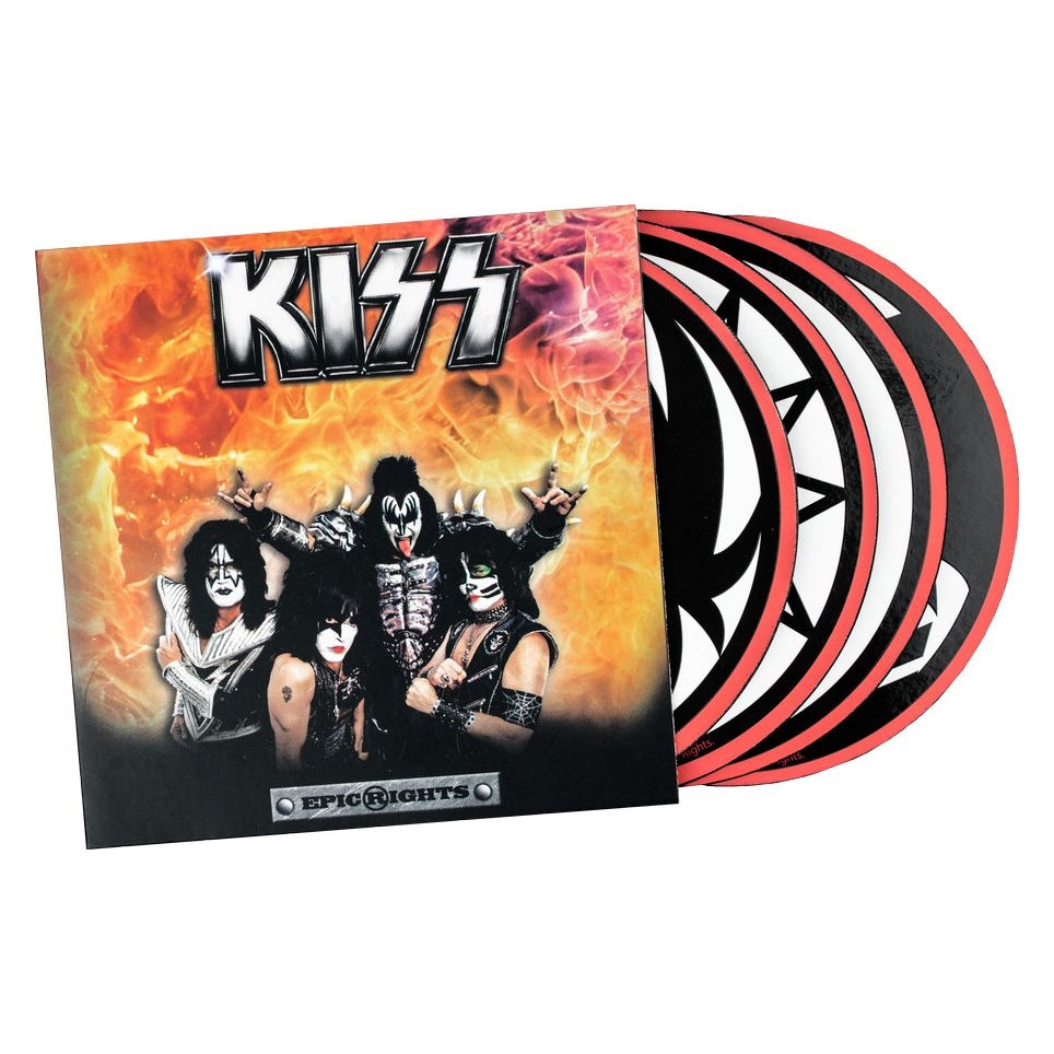 KISS Round Coaster Set