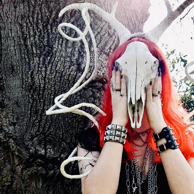 Leviathan Studded Wrist Cuff