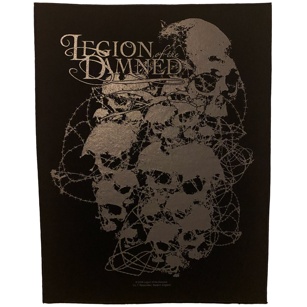 LEGION OF THE DAMNED Back Patch