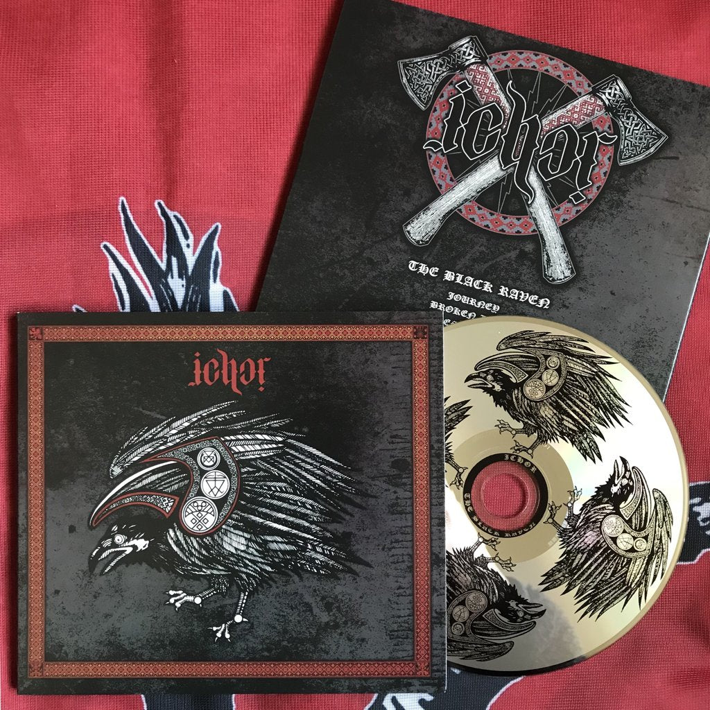 ICHOR The Black Raven CD (2021)