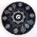 Demask Round Towel