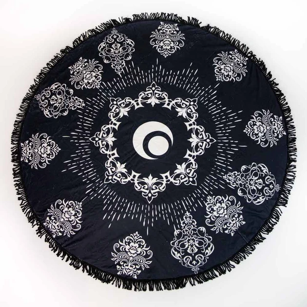 Demask Round Towel