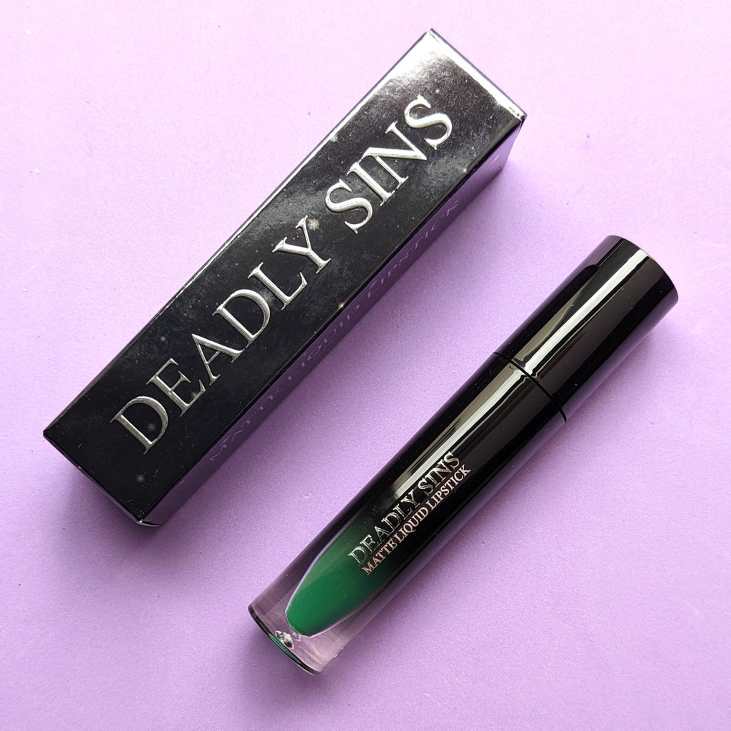 Medusa Matte Green Lipstick