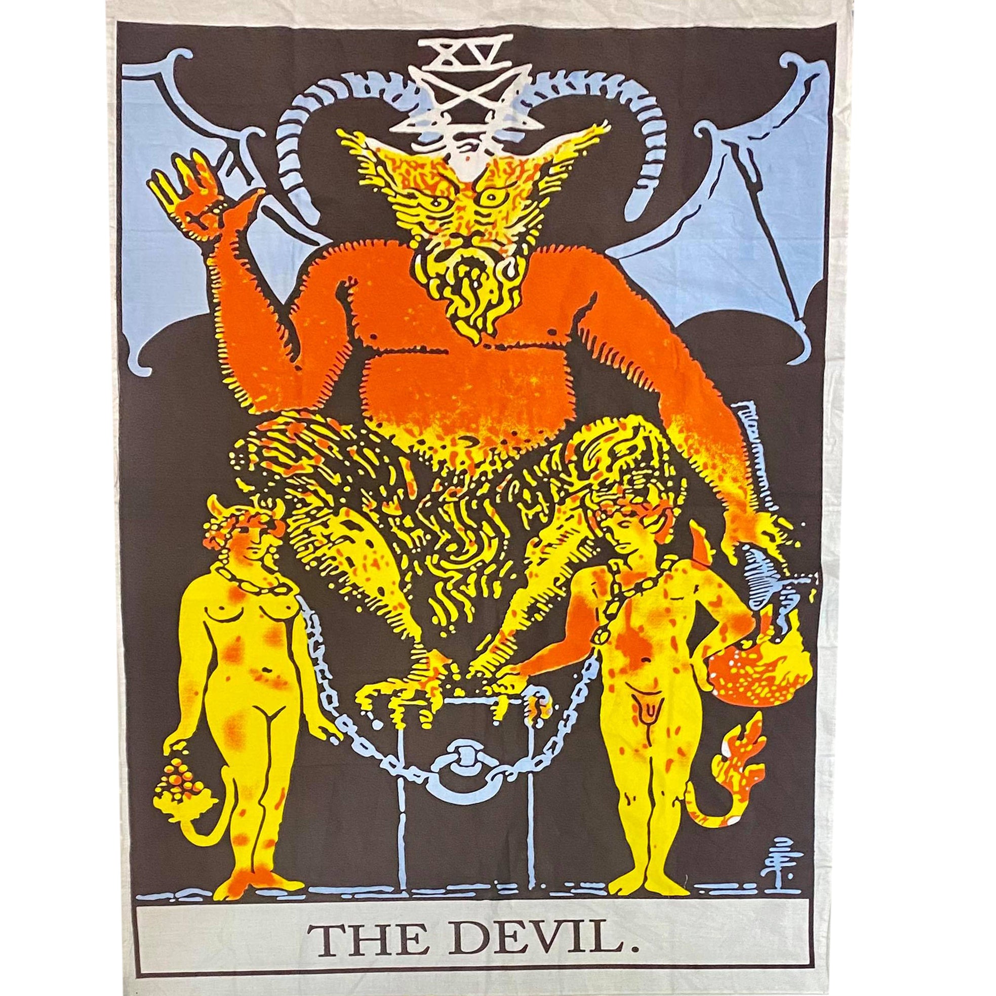 Tarot Wall Flag - The Devil
