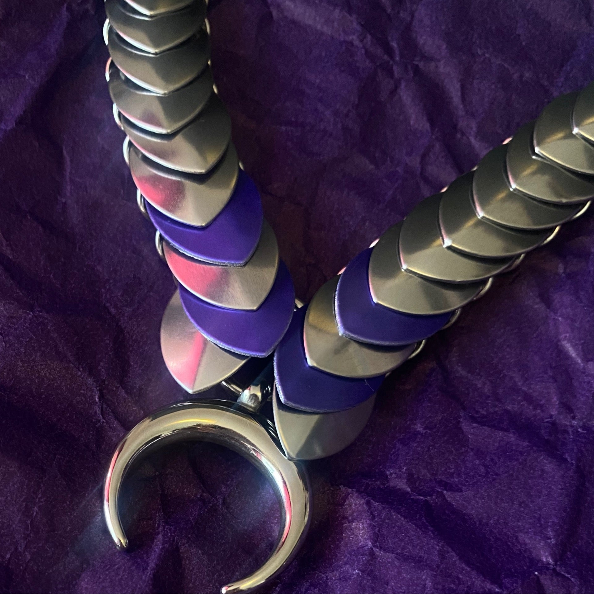 Luna Yearning Scale Maille Choker