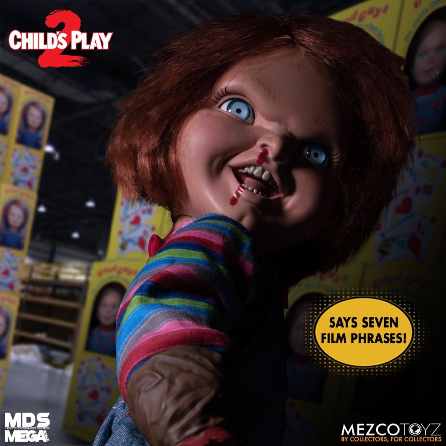 Child's Play 2 - Menacing Chucky Doll 15" Mega Figure