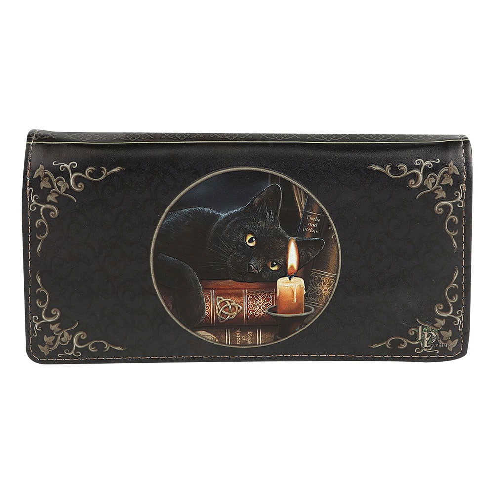 Witching Hour Black Cat Embossed Wallet