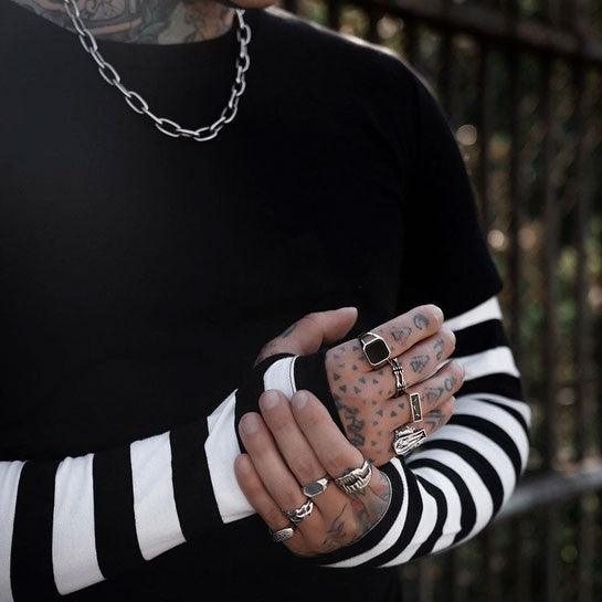 Spectre Striped Long Sleeve Shirt